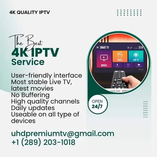Best 4K I.P.T.V without buffering