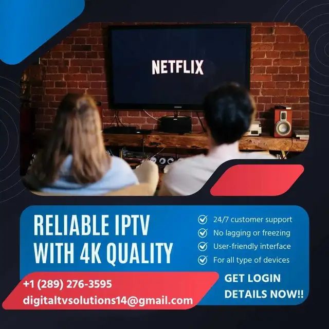 Exclusive I.P.T.V offer with 4K quality
