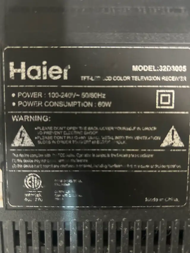 Haier 32D3005 is a 32-inch 720p HD LED television - Photo 3