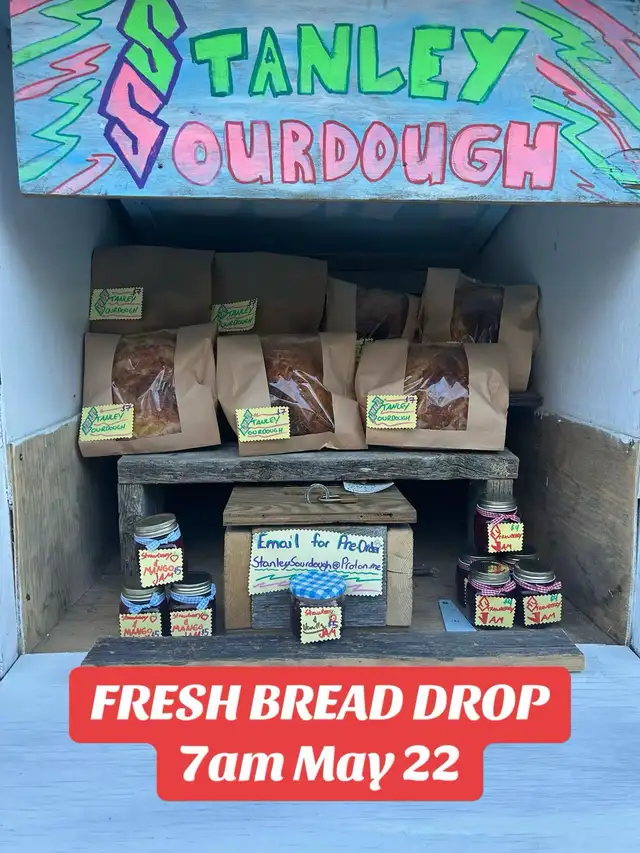 Sourdough Roadside Stand Open