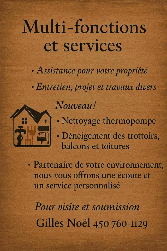 Homme à tout faire pour tout genre de renovation et travaux