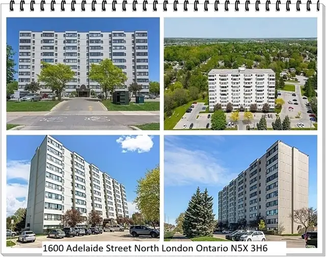 One Bedroom Rental Unit Available at 1600 Adelaide Street London