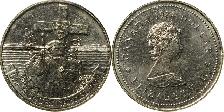 Jacques Cartier commemorative dollar