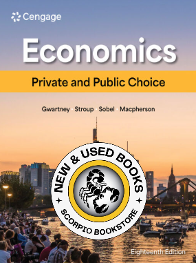 Economics 18th Edition by James D. Gwartney 9798214041261