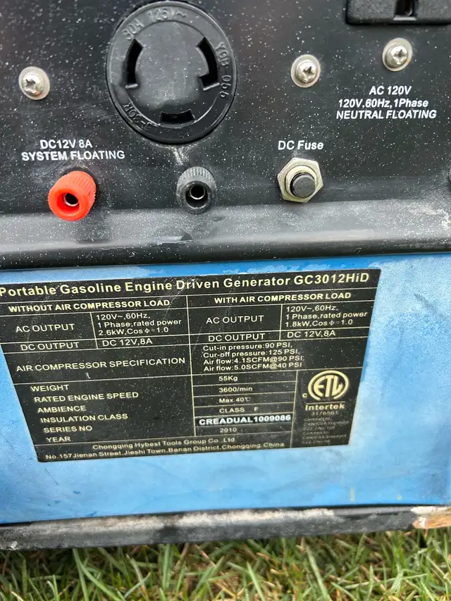 Genrator/compressor - Photo 3