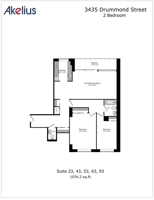 two bedroom apartment near McGill University - ID 1948 - Photo 13