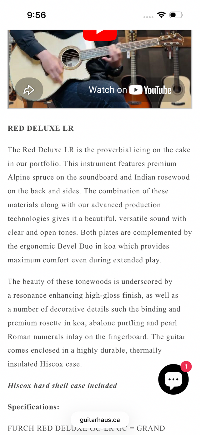 Furch Red Deluxe LR - Photo 8