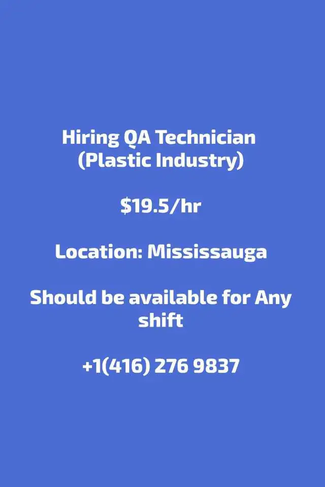 QA/QC Technician