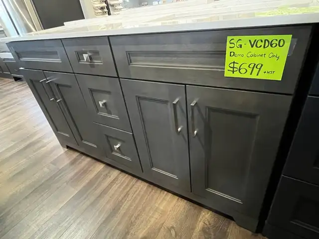 60" Bathroom Vanity Cabinet / 61" Countertop Floor Demos on Sale
