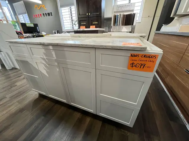 60" Bathroom Vanity Cabinet / 61" Countertop Floor Demos on Sale - Photo 5