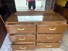 Free delivery used Dresser with Mirror - Photo 8