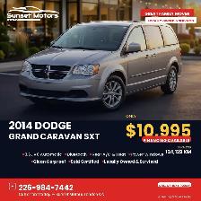 2014 Dodge Grand Caravan SXT | $10,995 | Certified | Sunset Moto