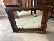 Free delivery used decorative Wooden Mirror