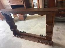 Free delivery used decorative Wooden Mirror - Photo 4