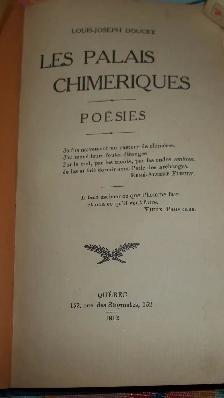 Les Palais Chimeriques.L.J.Doucet.1912 Hardcover edition - Photo 3