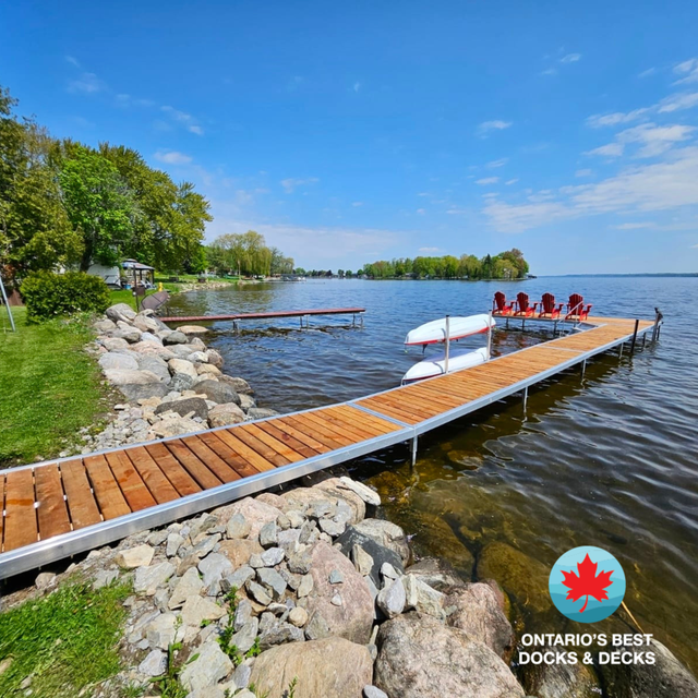 Two 4ft x 20ft Pole Docks - Photo 4