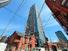 Bloor and Sherbourne 1 Bed Plus 1 Den 1 Bath Condo for Rent