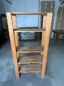 Free delivery used Wooden Shelf Unit - Photo 2