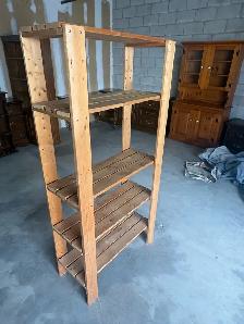 Free delivery used Wooden Shelf Unit - Photo 4
