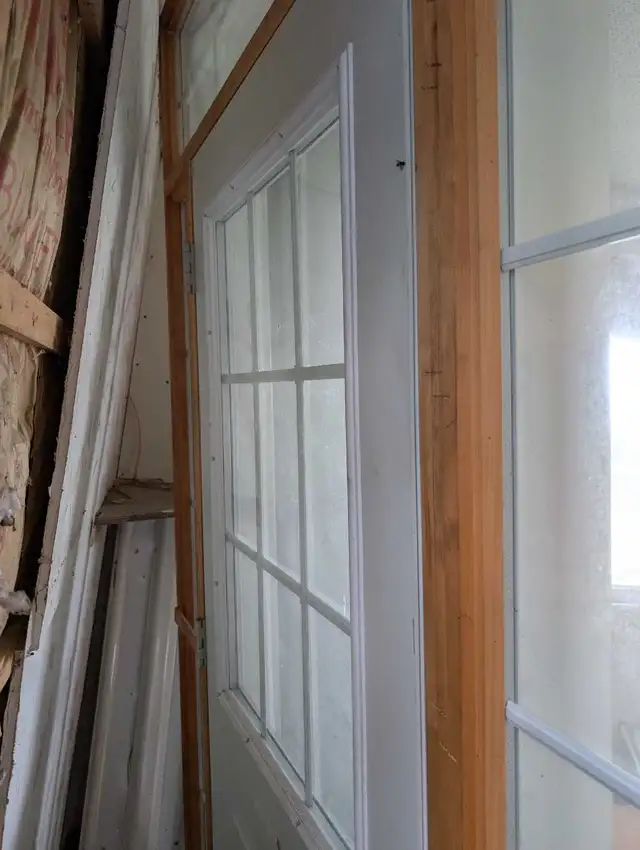 Porte d'entrée blanche 54' x 99' - Photo 2