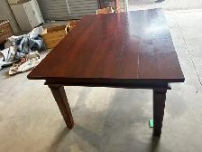 Free delivery used Dark Wood Dining Table - Photo 6