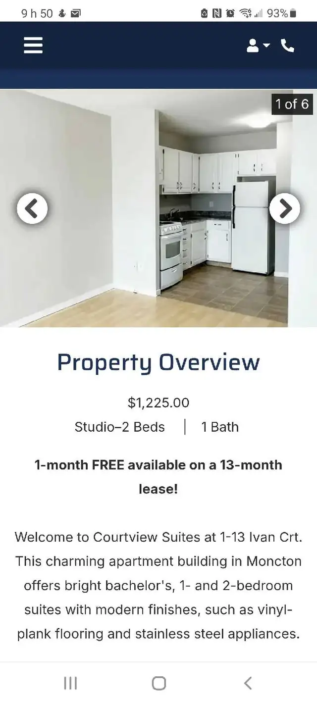 1 bed apt. for rent just behing NBCC Moncton - Photo 8