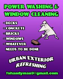 Power Washer and Window Cleaner in GTA!