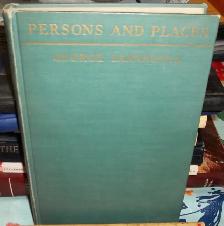 Persons and Places George Santayana.Hardcover 1944.