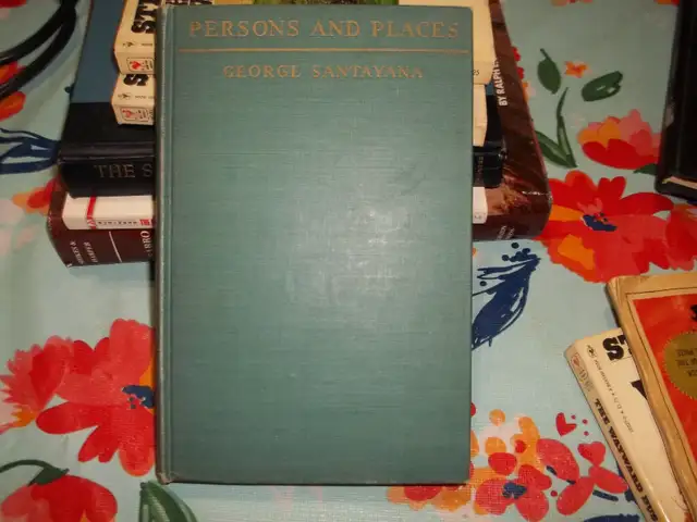 Persons and Places George Santayana.Hardcover 1944. - Photo 5