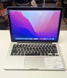 MacBook Pro 13po Retina A1502 Intel Core i5 8Go SSD macOS Monter