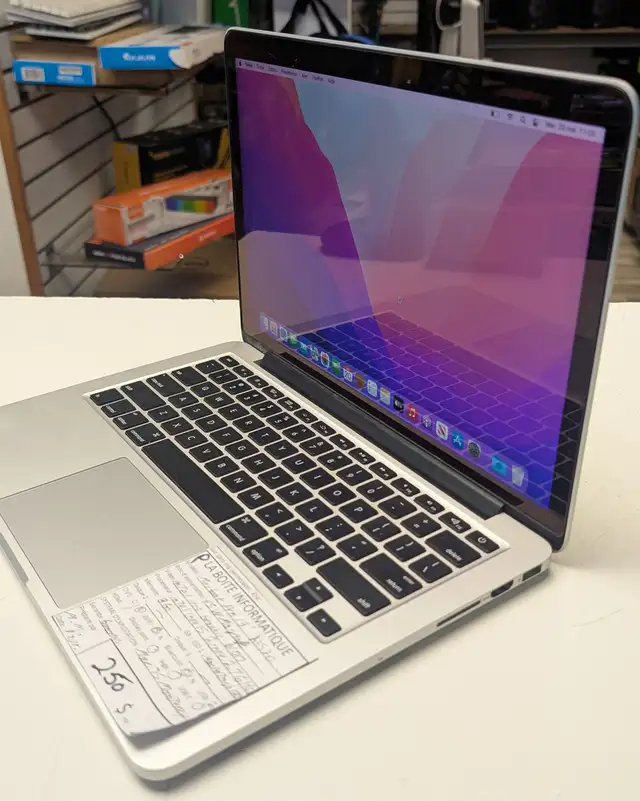 MacBook Pro 13po Retina A1502 Intel Core i5 8Go SSD macOS Monter - Photo 2