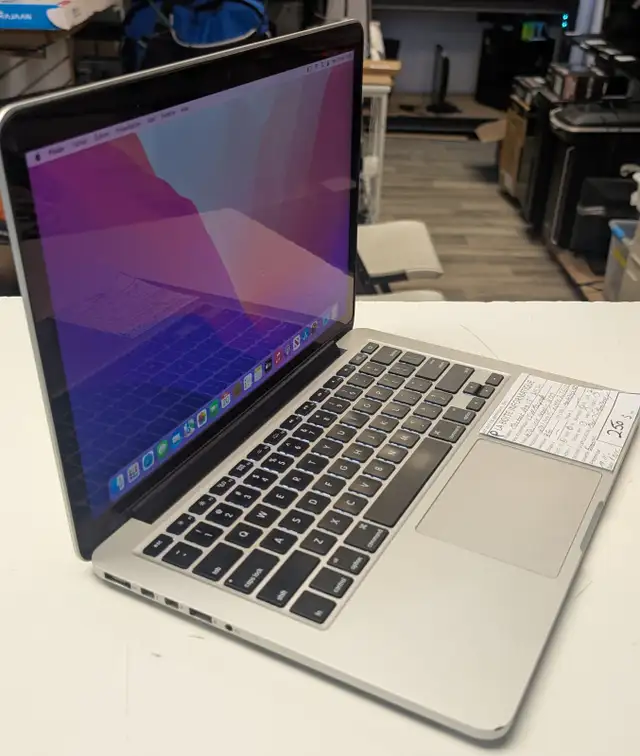 MacBook Pro 13po Retina A1502 Intel Core i5 8Go SSD macOS Monter - Photo 3