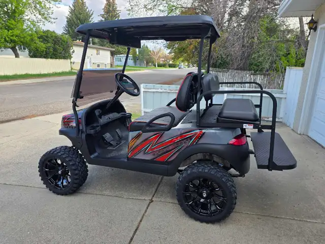 Custom Lifted! Club Car Tempo Golf Cart (With Rear Seat) - Photo 2