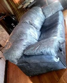 leather couch 3 seat  2 seat