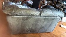 leather couch 3 seat  2 seat - Photo 2