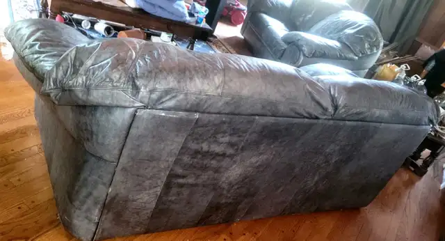leather couch 3 seat  2 seat - Photo 5