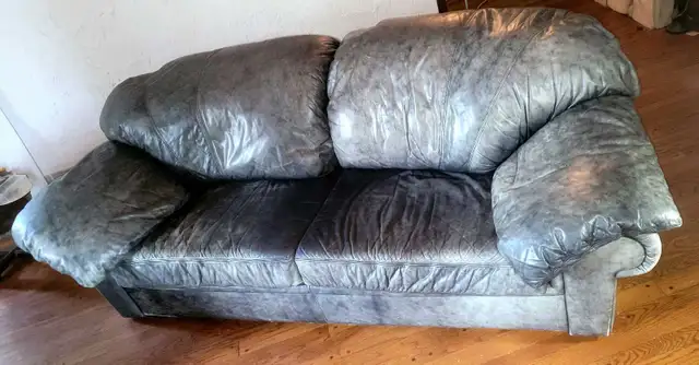 leather couch 3 seat  2 seat - Photo 6