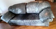 leather couch 3 seat  2 seat - Photo 6