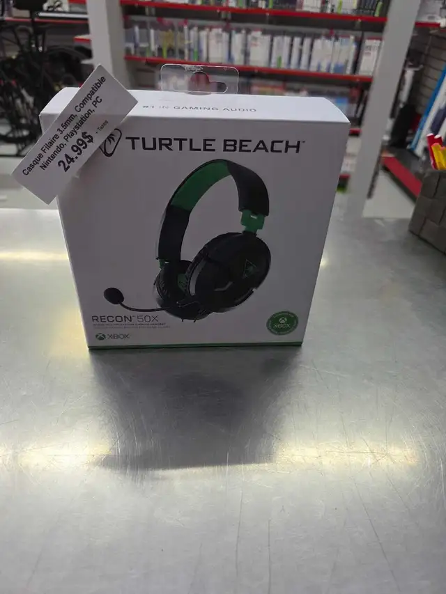 Casque de jeux Turtle Beach recon 50x - Photo 3
