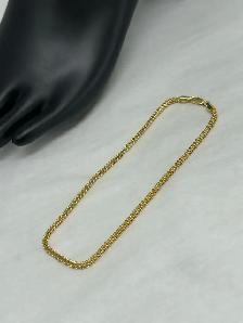 10K Franco style Anklet - Photo 4