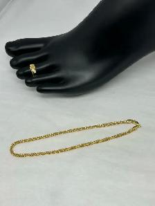 10K Franco style Anklet - Photo 5