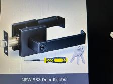 ONE NEW LANWANDENG PRIVACY DOOR HANDLEAS PICTURED