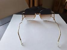 Women’s Brown and Gold Sunglasses - New - Photo 7