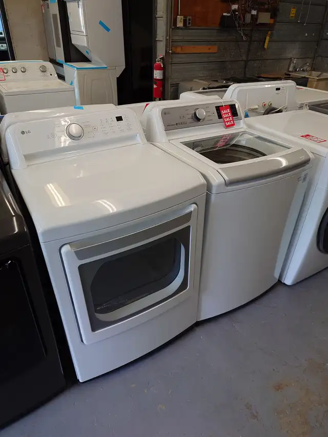 LG '27' White Top Load Washer / Dryer Set on Sale‼️ - Photo 2