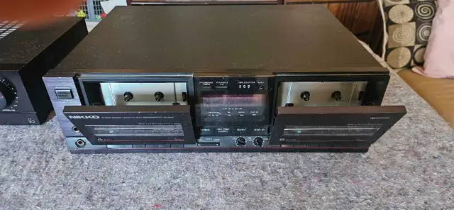 NIKKO STEREO DOUBLE CASSETTE DECK ND100W - Photo 3