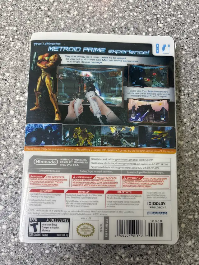 Wii Metroid Prime Trilogy Collectors Edition - Photo 6