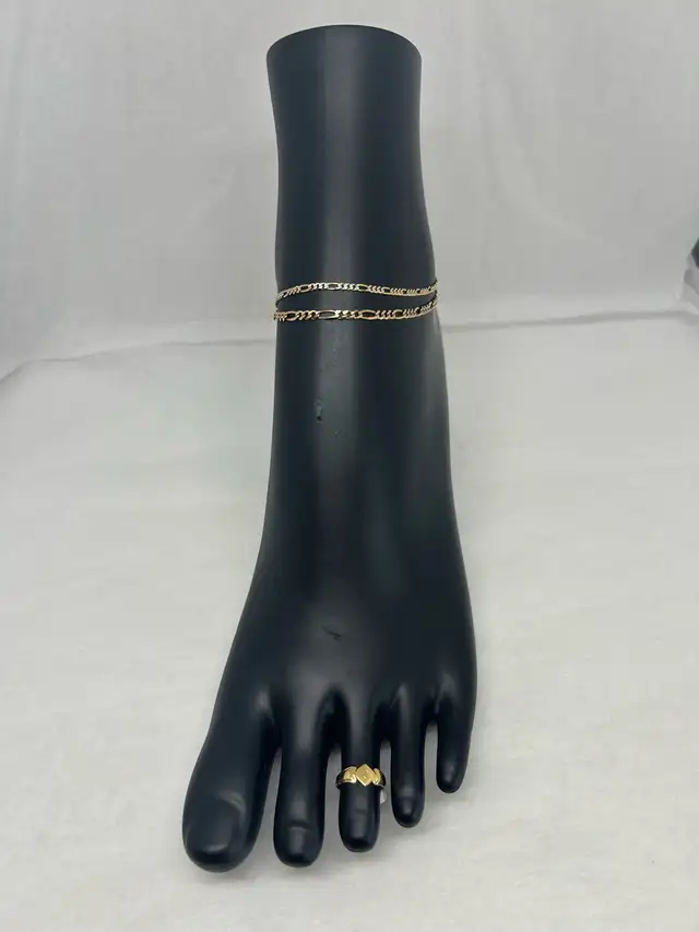 10k Figaro Anklet - Photo 2