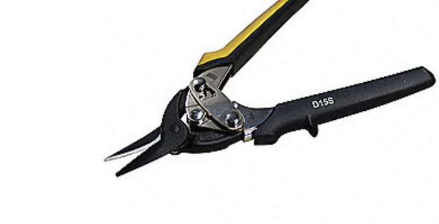 Bessey D15S-BE Straight Right Left Cut Compact Aviation Snip - Photo 2