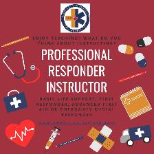Become a Certified Professional Responder Instructor – AHASTI