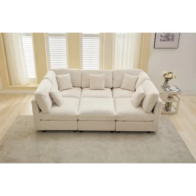 Brand New 6 Pc Couch need gone asap - Big Discount